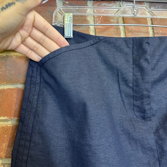 Armani Exchange A/X Vintage Womens Mini Skirt A‎ Line Stretch Black Size 12 - Picture 3 of 7